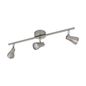 Preview: EGLO 97824 TIBERIO 1 LED Spot-Leuchte nickel-matt 3x3W 3000K warmweiss