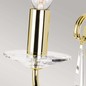 Preview: Elstead Aegean Wandleuchte E14 Poliertes Messing