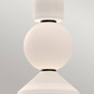 Preview: Elstead Bijou LED Pendelleuchte Mattes Schwarz Opal matt