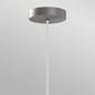 Preview: Elstead Bijou LED Pendelleuchte Nickel gebürstet Opal matt