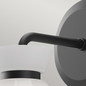 Preview: Elstead Halston Wandleuchte E14 Mattes Schwarz Opal