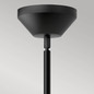 Preview: Elstead Halston Pendelleuchte E27 Mattes Schwarz Opal