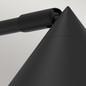 Preview: Elstead Remyck Wandleuchte E27 Mattes Schwarz Mattschwarz