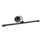 Preview: Elstead Alton LED Bilderleuchte 67cm Schwarz