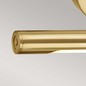 Preview: Elstead Alton LED Bilderleuchte 39cm Gebürstetes Messing