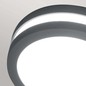 Preview: Elstead Ano LED Außen-Wandleuchte GX53 14cm rund Graphit IP54