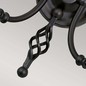 Preview: Elstead Artisan Wandleuchte E14 2-fach Schwarz