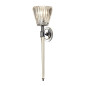 Preview: Elstead Agatha LED Wandleuchte G9 Poliertes Chrom IP44