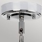 Preview: Elstead Agatha LED Hängeleuchte G9 3-fach Poliertes Chrom IP44