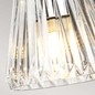 Preview: Elstead Agatha LED Hängeleuchte G9 3-fach Poliertes Chrom IP44