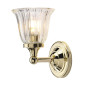Preview: Elstead Austen LED Wandleuchte G9 Poliertes Messing IP44