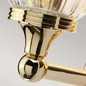 Preview: Elstead Austen LED Wandleuchte G9 Poliertes Messing IP44