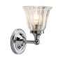 Preview: Elstead Austen LED Wandleuchte G9 22cm Poliertes Chrom IP44