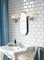 Preview: Elstead Austen LED Wandleuchte G9 22cm Poliertes Chrom IP44