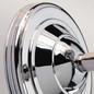 Preview: Elstead Austen LED Wandleuchte G9 22cm Poliertes Chrom IP44