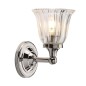 Preview: Elstead Austen LED Wandleuchte G9 Poliertes Nickel IP44