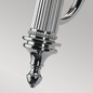 Preview: Elstead Carroll LED Wandleuchte G9 Poliertes Chrom IP44
