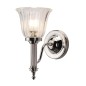 Preview: Elstead Carroll LED Wandleuchte G9 Poliertes Nickel IP44