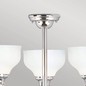 Preview: Elstead Cheadle LED Kronleuchter G9 3-fach Poliertes Chrom IP44