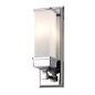 Preview: Elstead Cambridge LED Wandleuchte G9 Poliertes Chrom IP44
