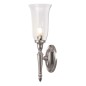 Preview: Elstead Dryden LED Wandleuchte G9 41cm Poliertes Nickel IP44