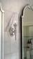 Preview: Elstead Dryden LED Wandleuchte G9 41cm Poliertes Nickel IP44