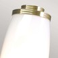 Preview: Elstead Eliot LED Wandleuchte G9 Poliertes Messing IP44