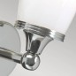 Preview: Elstead Eliot LED Wandleuchte G9 Poliertes Chrom IP44