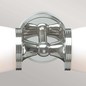 Preview: Elstead Eliot LED Wandleuchte G9 2-fach Poliertes Chrom IP44