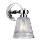 Preview: Elstead Gunnislake LED Wandleuchte G9 Poliertes Chrom IP44