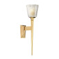 Preview: Elstead Verity LED Wandleuchte G9 Poliertes Gold