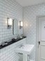 Preview: Elstead Worcester LED Wandleuchte G9 Poliertes Chrom IP44