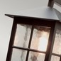 Preview: Elstead Winchester Außen-Wandleuchte E27 40cm Schwarz IP43