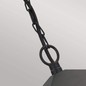 Preview: Elstead York Außen-Hängeleuchte E27 29cm Schwarz IP43