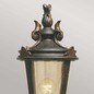 Preview: Elstead Baltimore Außen-Stehleuchte E27 56cm Verwitterte Bronze IP44