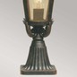 Preview: Elstead Baltimore Außen-Stehleuchte E27 56cm Verwitterte Bronze IP44
