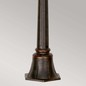Preview: Elstead Baltimore Außen-Stehleuchte E27 117cm Verwitterte Bronze IP44