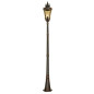 Preview: Elstead Baltimore Außen-Stehleuchte E27 239cm Verwitterte Bronze IP44