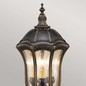 Preview: Elstead Baltimore Außen-Hängeleuchte E27 50cm Verwitterte Bronze