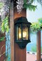 Preview: Elstead Chapel Außen-Wandleuchte E27 38cm Schwarz IP44, Made in UK