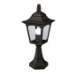 Preview: Elstead Chapel Außen-Stehleuchte E27 44cm Schwarz IP44, Made in UK