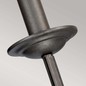 Preview: Elstead Crown Wandleuchte E14 2-fach Eisernes Tor-Farbe