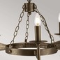 Preview: Elstead Cromwell Kronleuchter E14 3-fach Alte Bronze, Made in UK