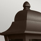 Preview: Elstead Deco Lane Außenwandleuchte E27 Bronze IP44, Made in UK