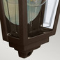 Preview: Elstead Deco Lane Außenwandleuchte E27 Bronze IP44, Made in UK