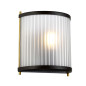Preview: Elstead Corona Wandleuchte E27 Museumsbronze dunkelbraun lackiert, altmessing
