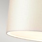 Preview: Elstead Fletcher Deckenleuchte E27 3-fach 35cm Poliertes Chrom Elfenbein