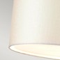 Preview: Elstead Fletcher Deckenleuchte E27 3-fach 45cm Poliertes Chrom Elfenbein