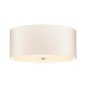 Preview: Elstead Fletcher Deckenleuchte E27 5-fach 26cm Poliertes Chrom Elfenbein