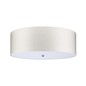 Preview: Elstead Fletcher Deckenleuchte E27 7-fach 28cm Poliertes Chrom Elfenbein